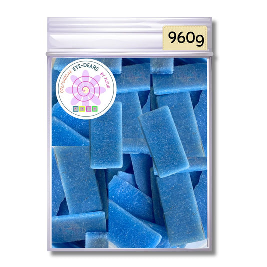 Mosaic Tiles Whole Rustic Sky Blue 960g (Small tiles for crafting)