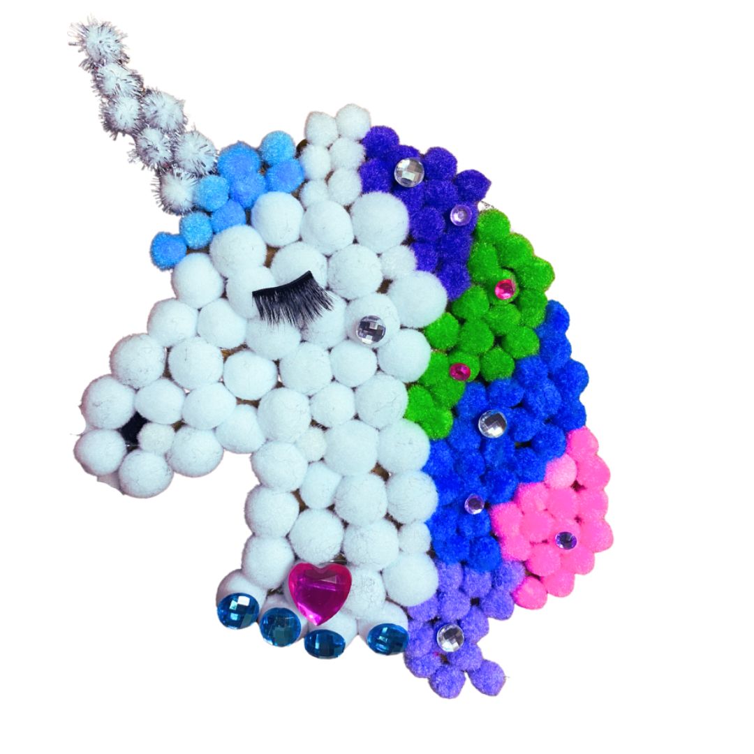 Pom-Pom Art - Unicorn