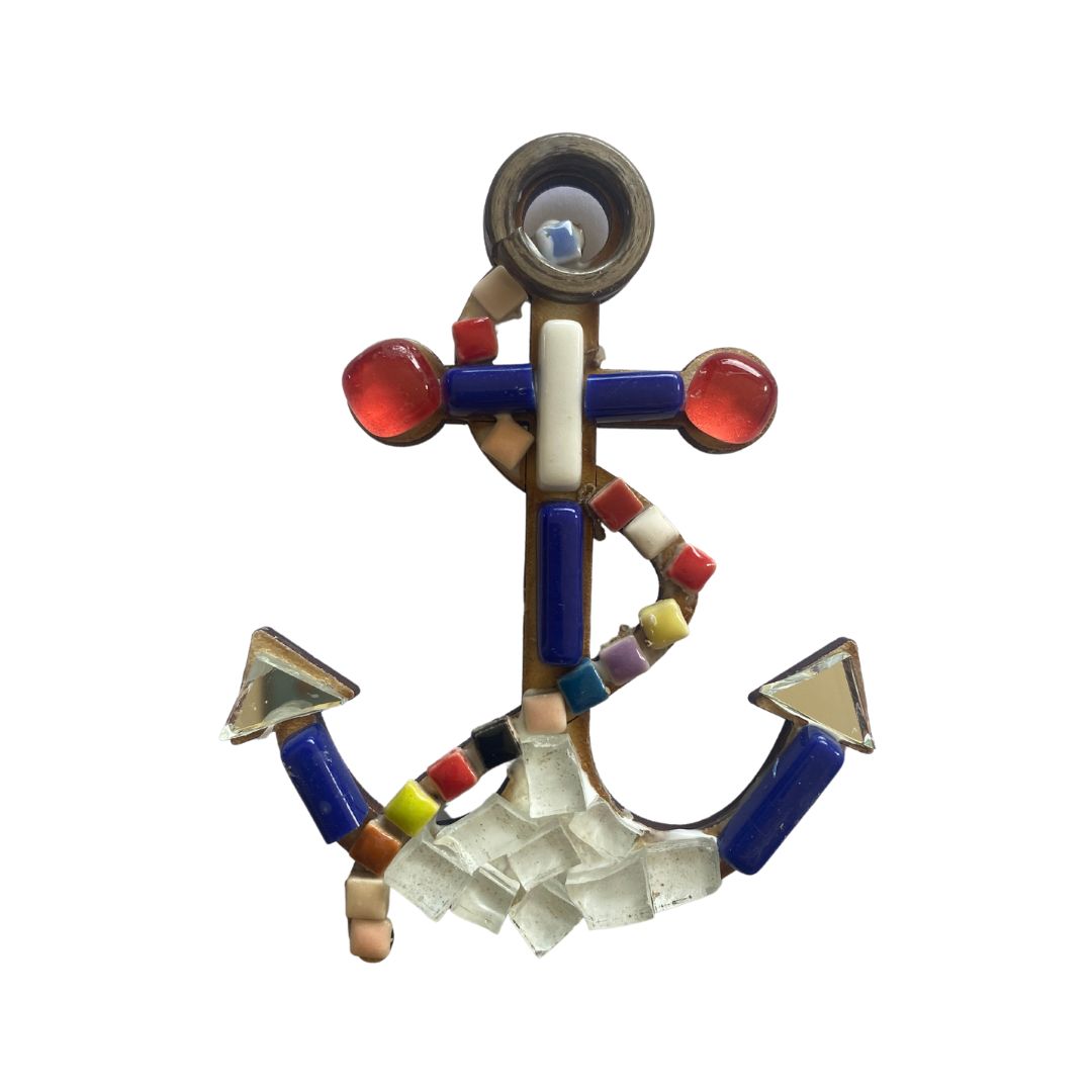Single - Mosaic Craft Kit with Magnet - Anchor (Small)