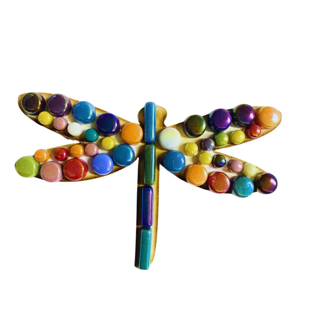 Single - Mosaic Craft Kit with Magnet - Dragonfly (Small)