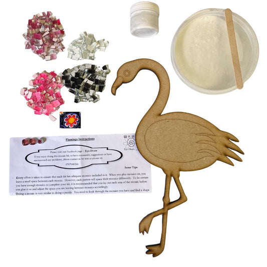Mosaic Craft Kit - Flamingo (Large)