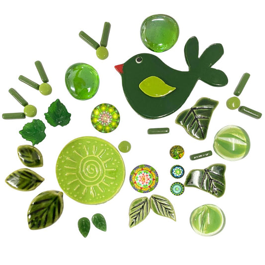 Craft/Mosaic Insert Collection - Green