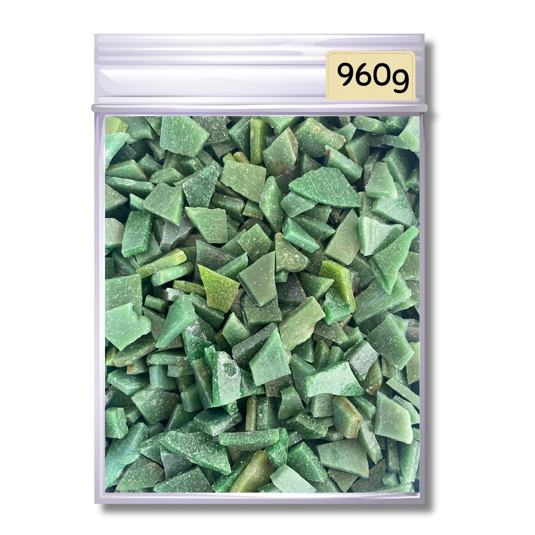 Mosaic Tiles Pre-cut Rustic Jungle Green 960g (for crafting)