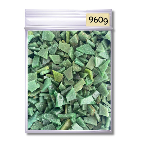 Mosaic Tiles Pre-cut Rustic Jungle Green 960g (for crafting)