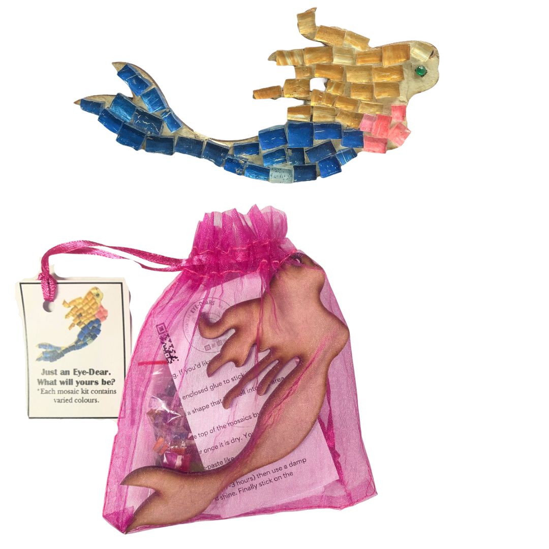 Single - Mosaic Craft Kit with Magnet - Mermaid (Small)
