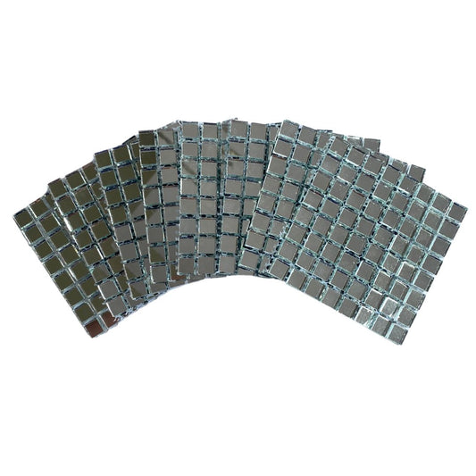 Mosaic Tiles - 10 x sheets of Mirror 10x10mm