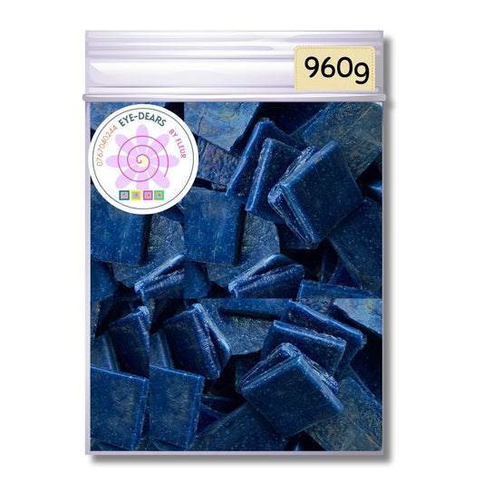 Mosaic Tiles Whole Rustic Navy Blue 960g (small tiles for crafting)