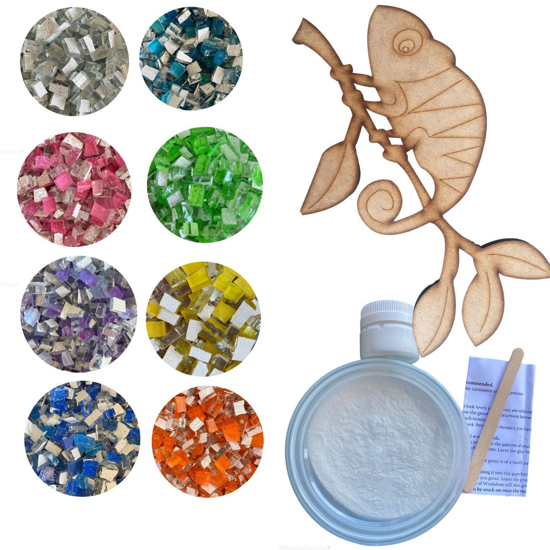 Mosaic Craft Kit - Chameleon (Large)