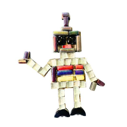 Single - Mosaic Craft Kit with Magnet -Robot (Small)