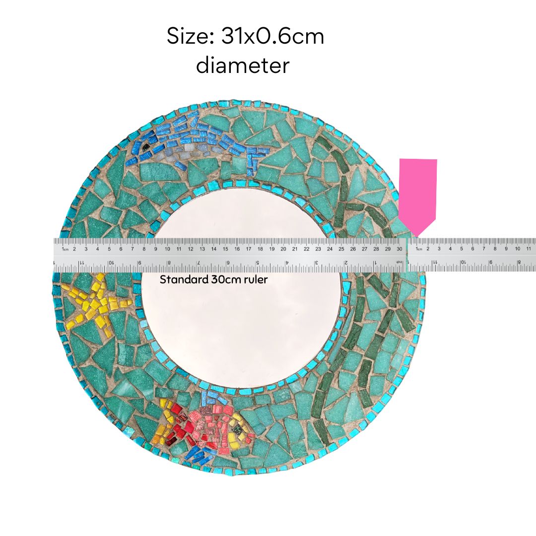 Mosaic Craft Kit - Sea Mirror  (Extra Large)