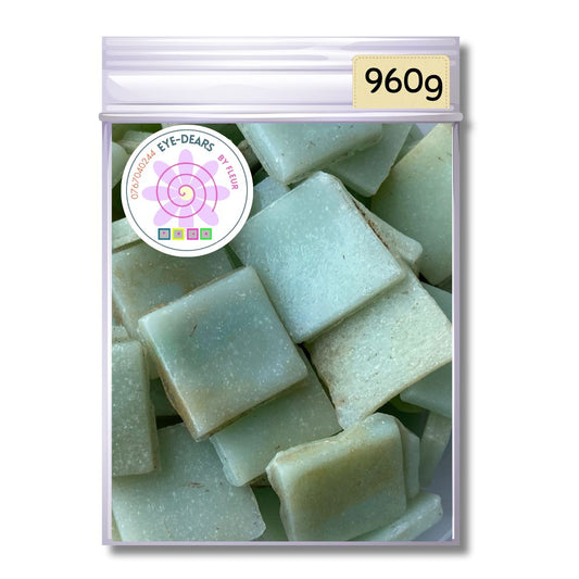 Mosaic Tiles Whole Rustic Soft Green 960g (small tiles for crafting)